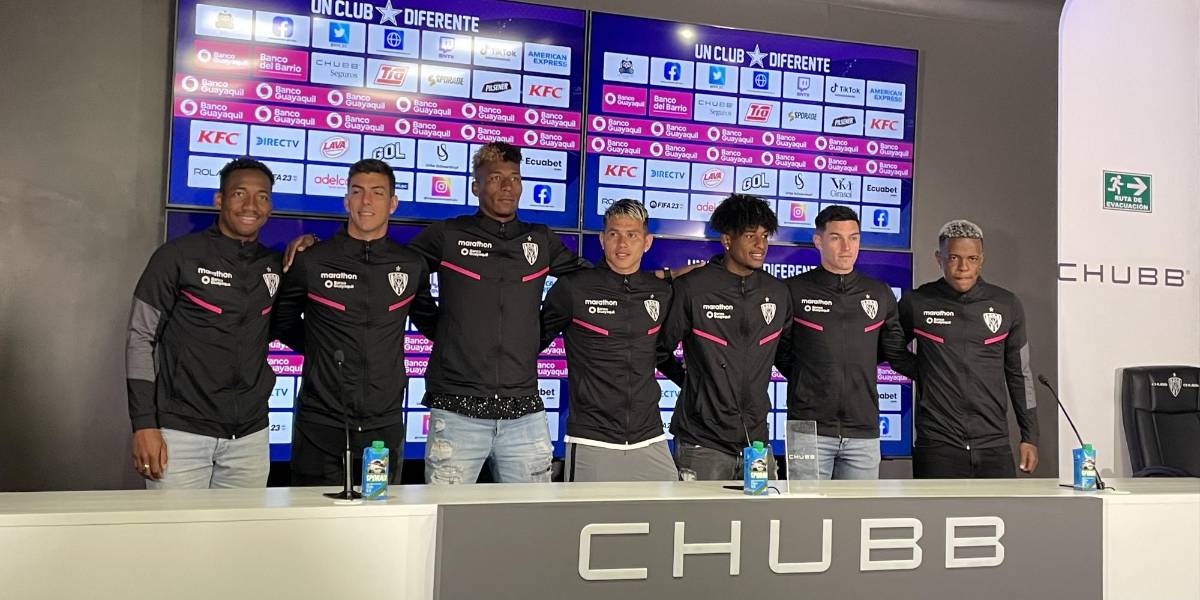 Independiente del Valle presentó a sus siete refuerzos para la temporada 2023