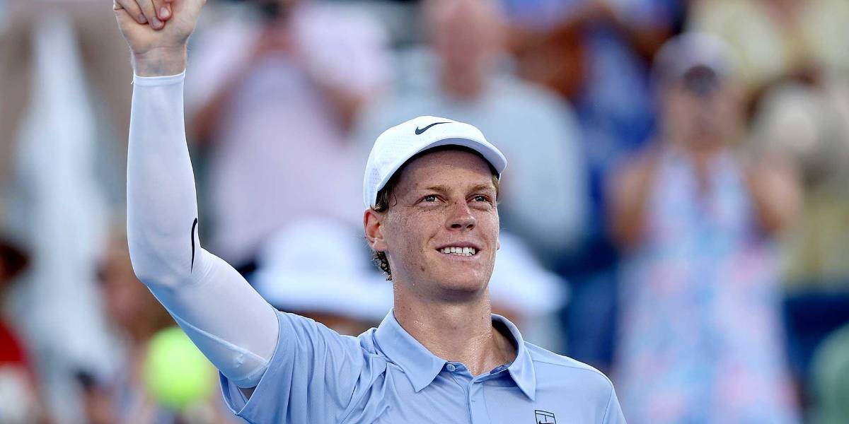 Sinner arrasa en el abierto de Cincinnati