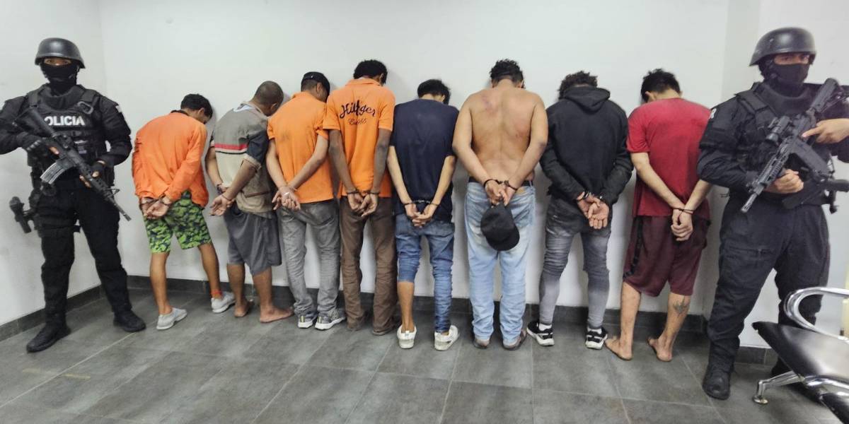 La Policía capturó a un hombre con 20 detenciones, durante operativo en norte de Guayaquil