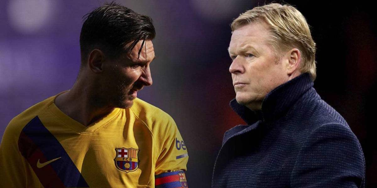 Koeman a Messi: Es difícil de asimilar que no jugarás más en el Barcelona