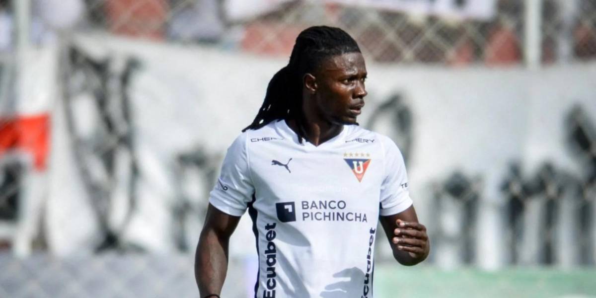 Ricardo Adé es baja de última hora en Liga de Quito para el superclásico contra Aucas