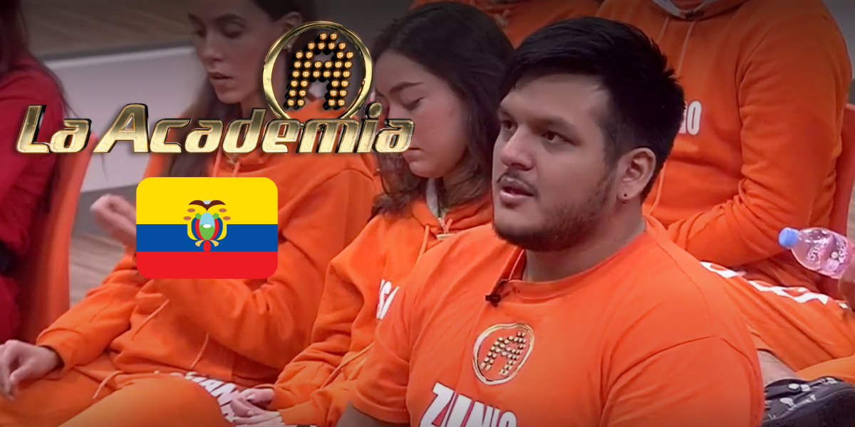Ecuatoriano de La Academia se sincera con los jueces sobre su familia