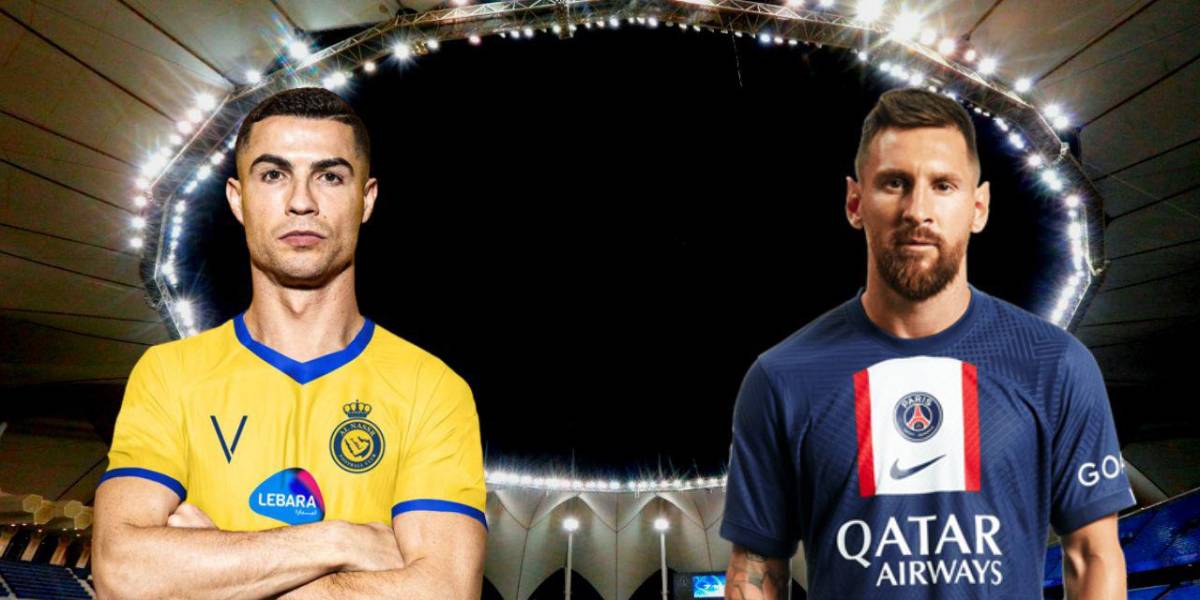 Messi y Cristiano Ronaldo se volverán a ver las caras en un amistoso entre el Al Nasrr y PSG