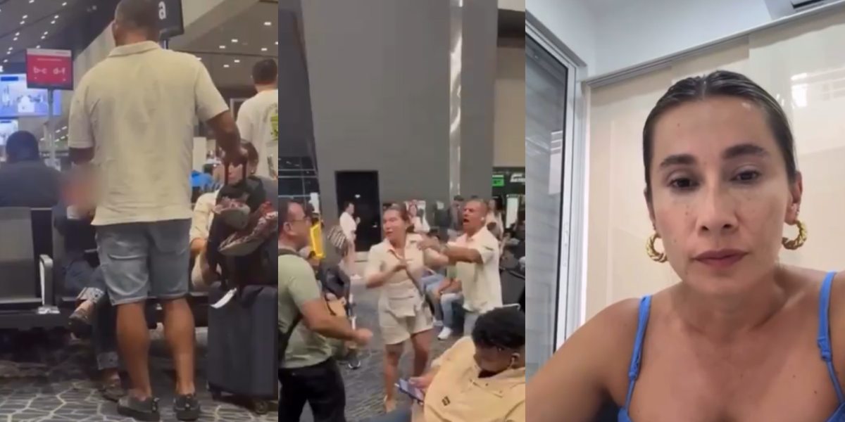 Esposa del agresor del aeropuerto El Dorado en Colombia se pronunció en redes sociales