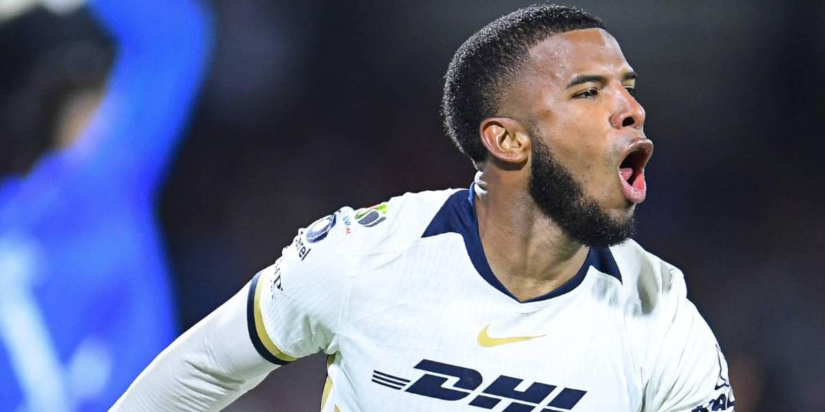 Así fue el gol de Pedro Vite en la derrota de Pumas ante Guadalajara