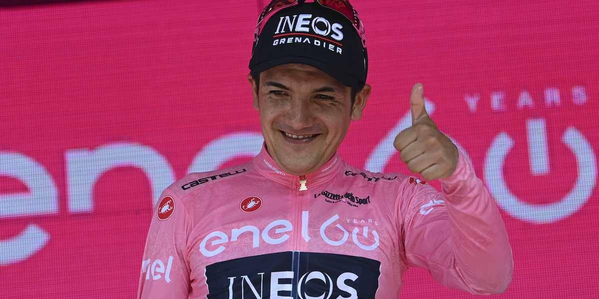 Giro de Italia etapa 15: Richard Carapaz empieza la defensa de la 'Maglia Rosa'