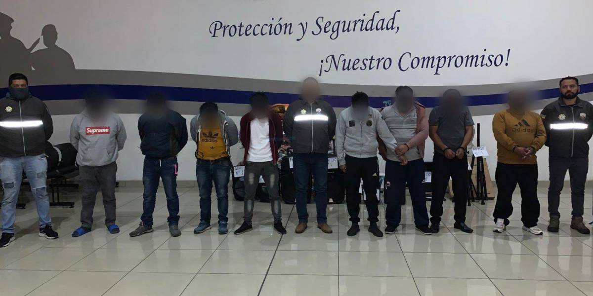 Inseguridad en Quito: banda delictiva fue desarticulada por la Policía Nacional