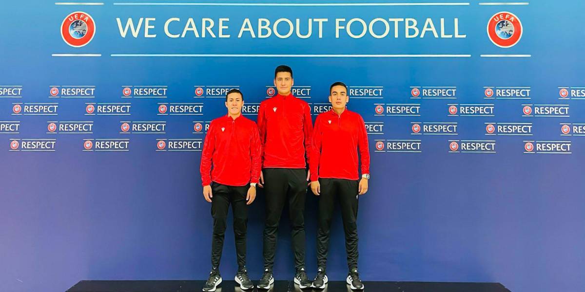 Árbitros ecuatorianos se capacitan en curso de la UEFA en Suiza