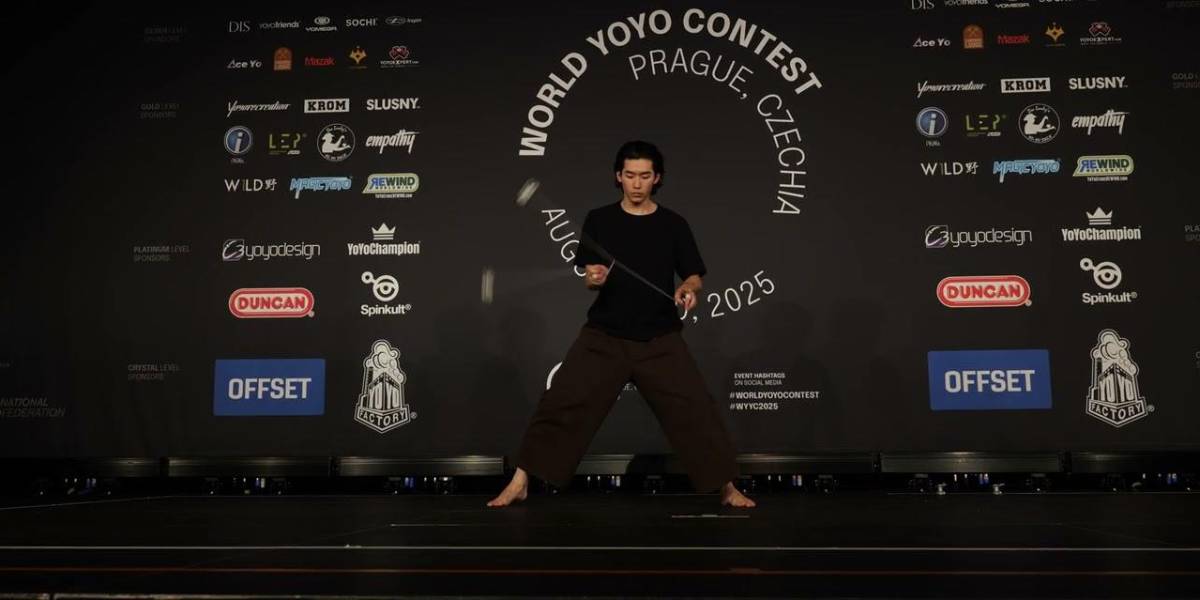 El japones Hajime Miura gana su octavo título mundial de YoYo en Praga