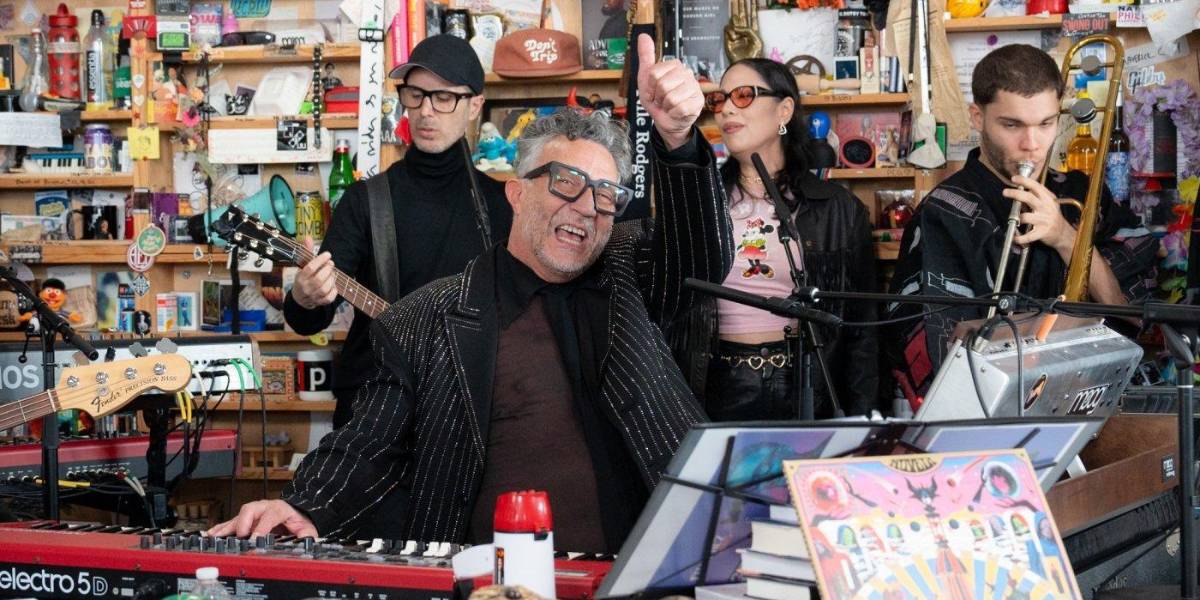 Fito Páez deslumbró en su Tiny Desk: un viaje íntimo y global por su obra