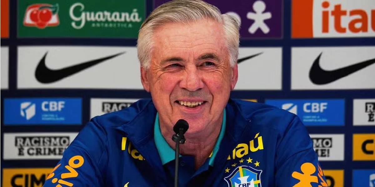 Ancelotti demuestra su interés por renovar con Brasil