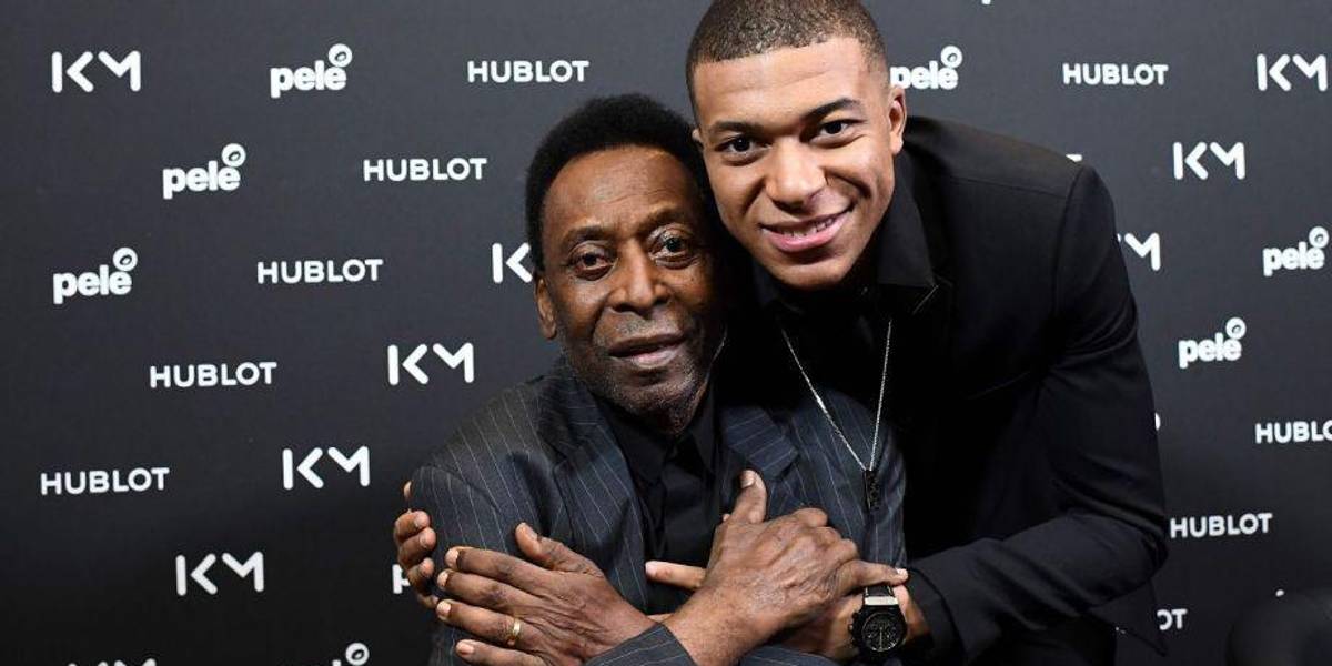 Pelé da las gracias a Mbappé por su apoyo y celebra sus récords en el Mundial de Qatar
