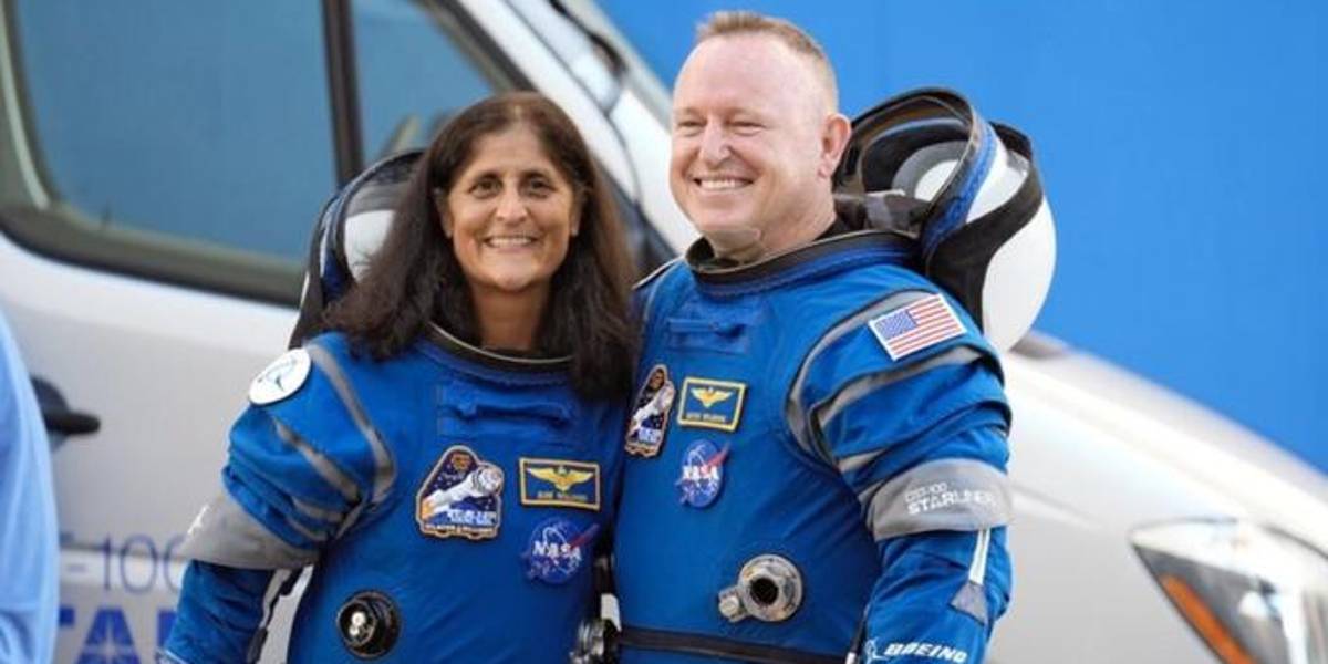 Astronautas varados en la Estación Espacial Internacional regresarían a la Tierra en marzo
