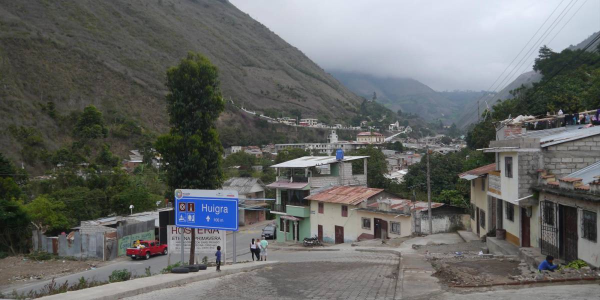 ¿Dónde queda Huigra? La parroquia de Alausí declarada en alerta naranja