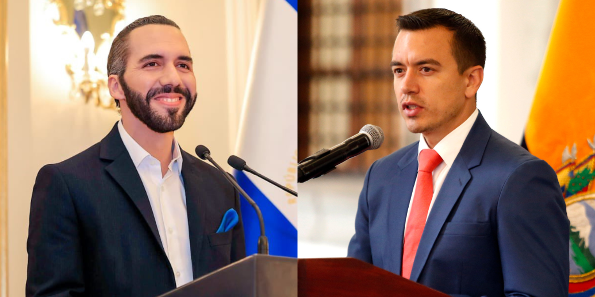Daniel Noboa se reunirá con Nayib Bukele en El Salvador