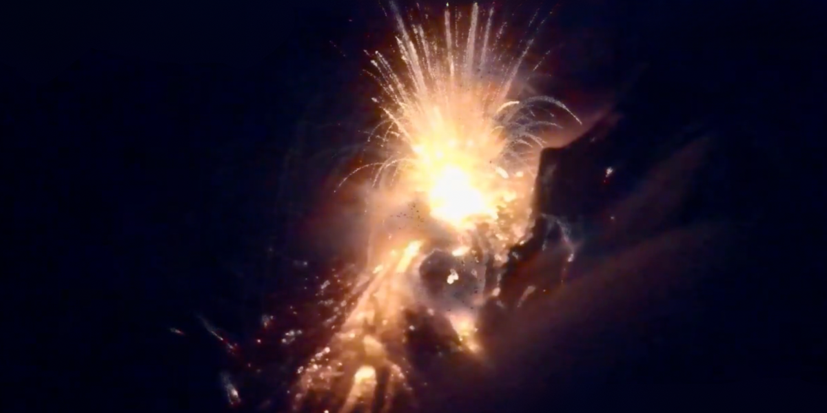 Morona Santiago: el volcán Sangay arrojó material piroclástico, este 15 de abril