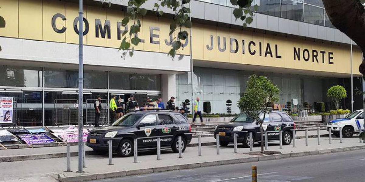 Quito: amenaza de bomba en el Complejo Judicial Norte, este 5 de abril