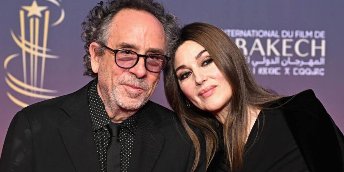 Tim Burton y Monica Bellucci anuncian su separación tras casi tres años juntos