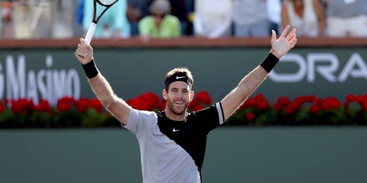 El extenista Juan Martín del Potro visitará Quito en el mes de mayo