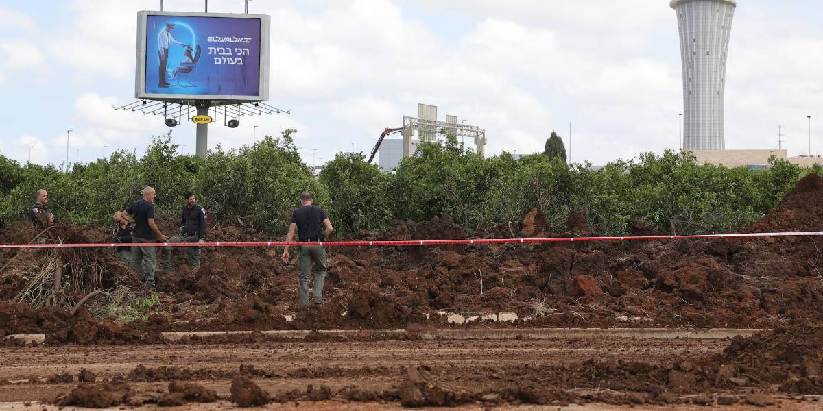 Video | Un misil lanzado desde Yemen impacta cerca del aeropuerto principal de Israel