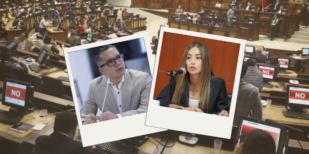 Pese al desgaste que representa apoyar a Wilman Terán y Maribel Barreno, el correísmo está a punto de salvarlos