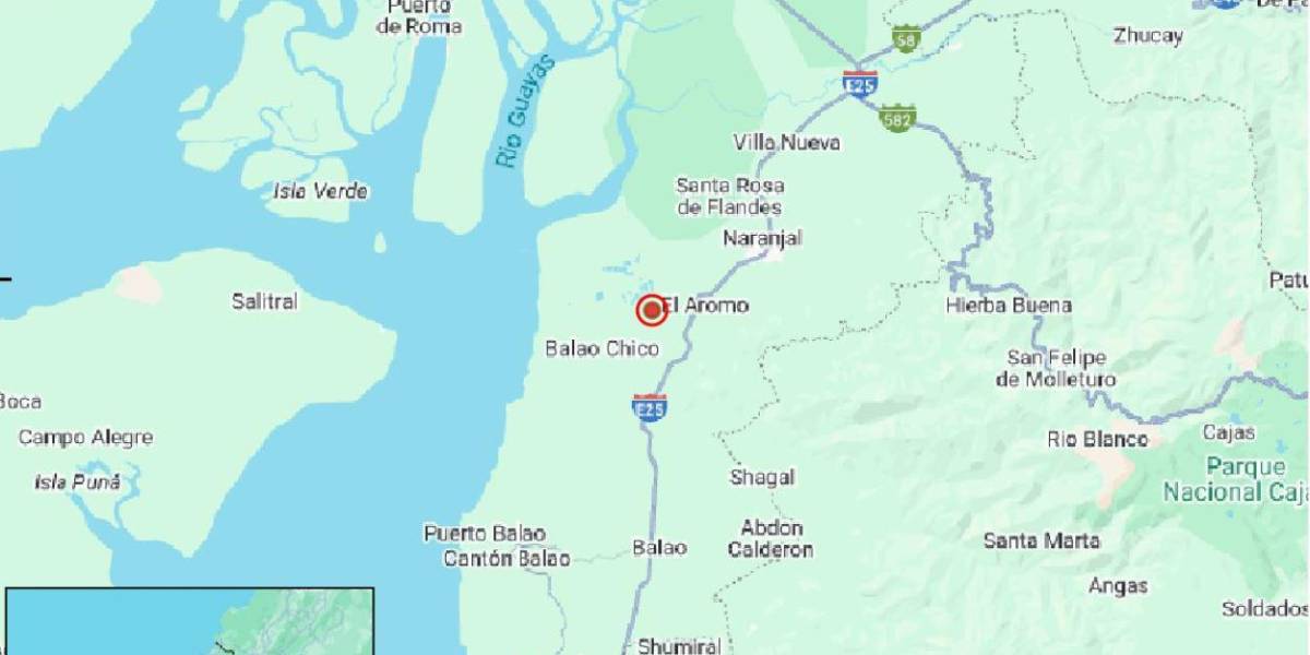 Nueve sismos en menos de 24 horas en Ecuador; se concentran sobre todo en Naranjal