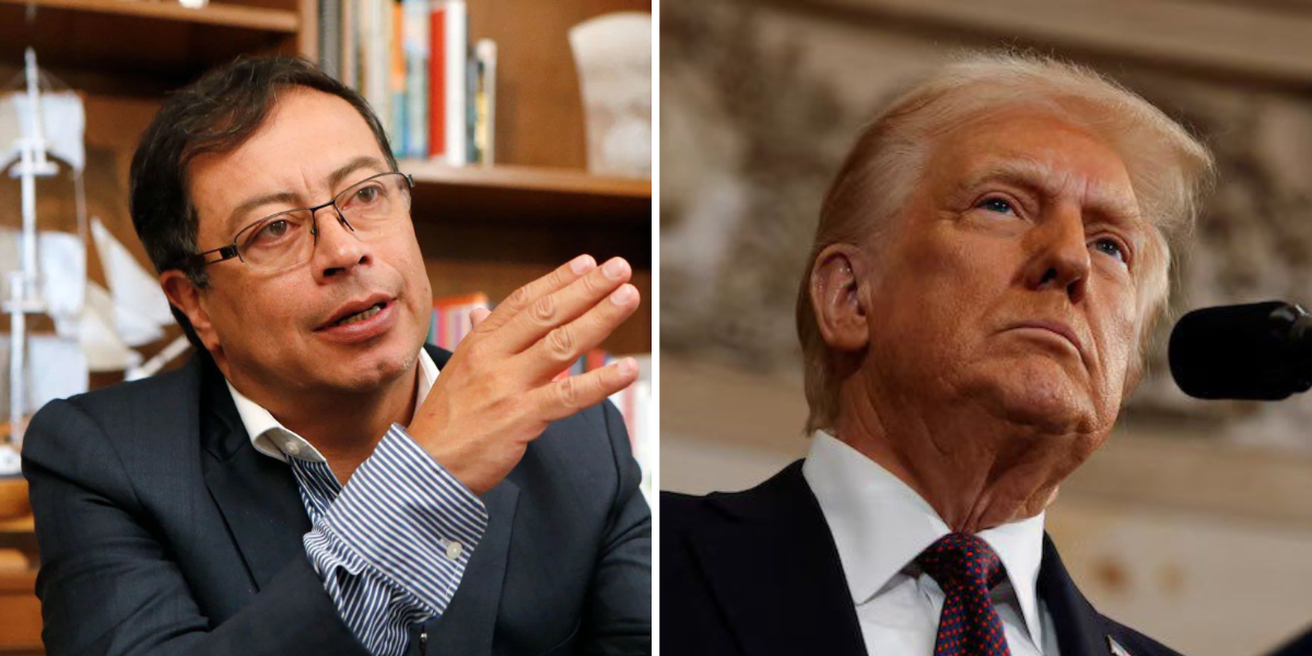 Petro responde a las medidas que Trump impuso a Colombia