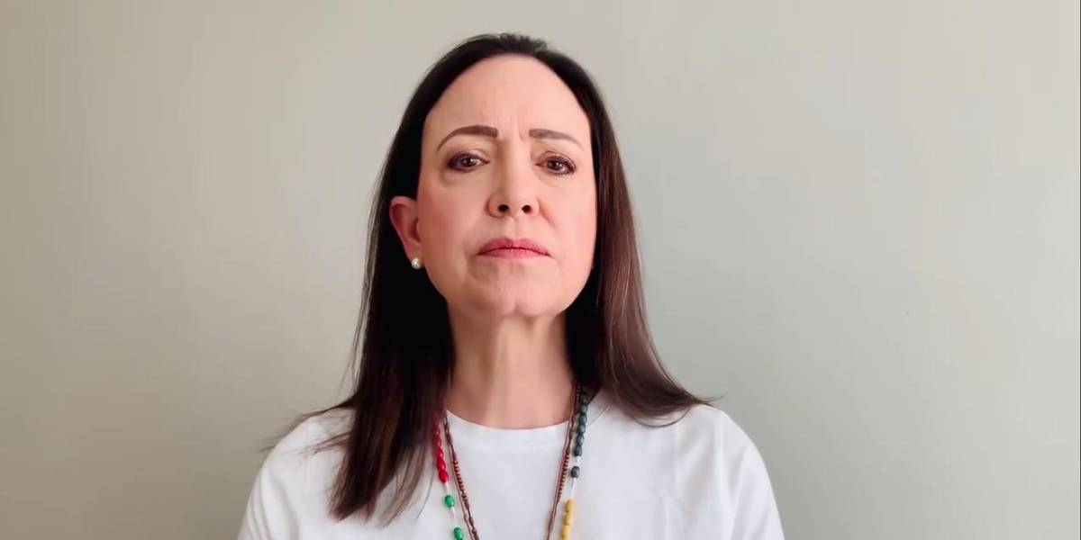 Corina Machado explicó que Edmundo González regresará a Venezuela para posesionarse en el momento correcto