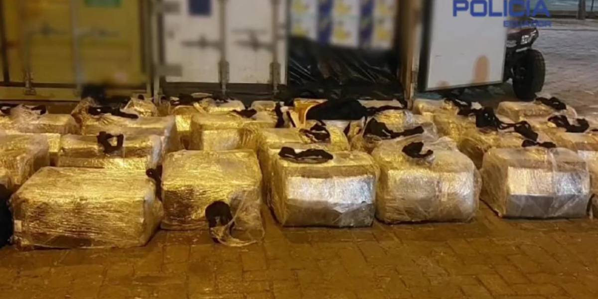 Más droga encontrada en banano: 1.2 toneladas incautadas en contenedor dirigido a Alemania
