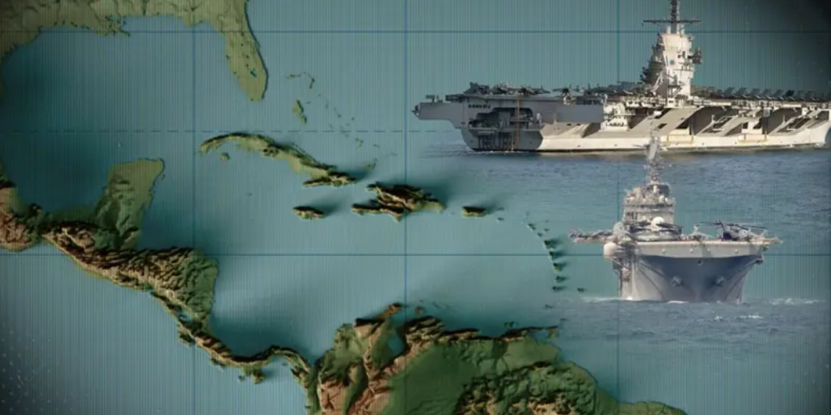 Los mapas que muestran las islas caribeñas que están ayudando a EE.UU. en sus operaciones militares contra lanchas de Venezuela