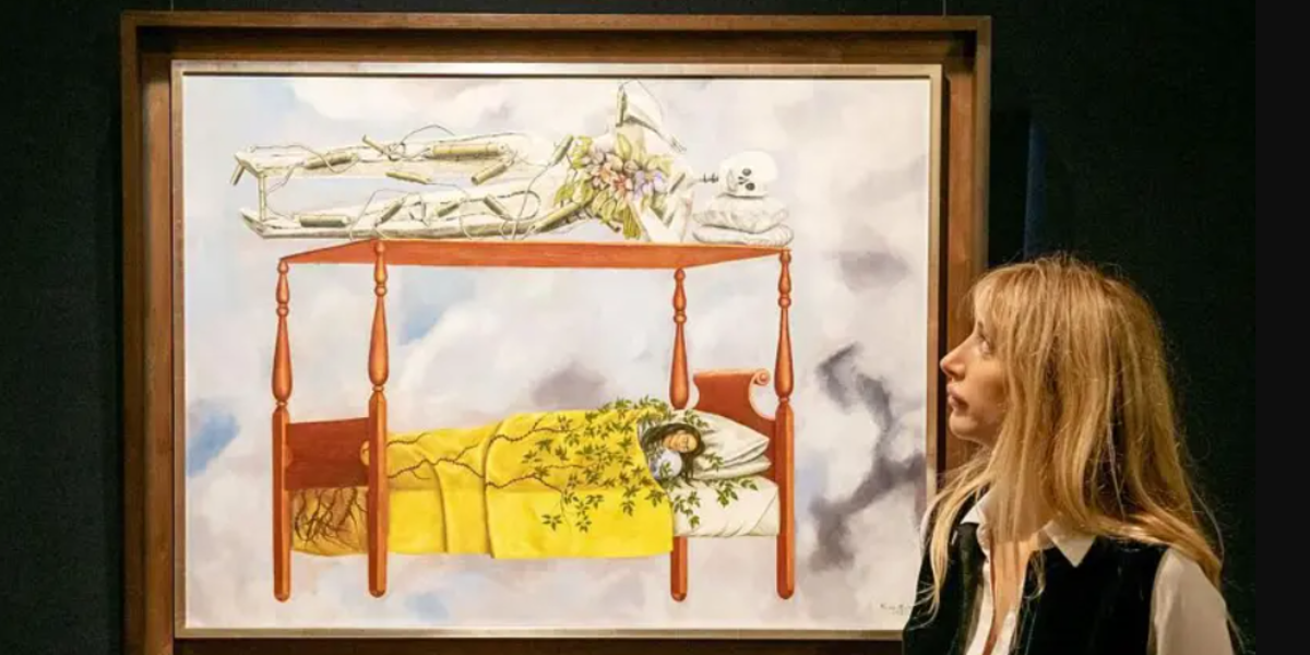 El sueño (la cama), la pintura de Frida Kahlo que se convirtió en la obra de arte más cara de una mujer jamás subastada