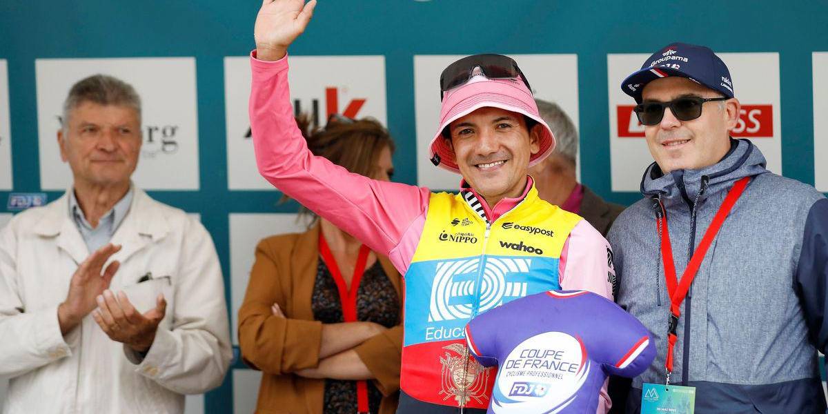 Richard Carapaz es el único ecuatoriano que estará en el Tour de Francia