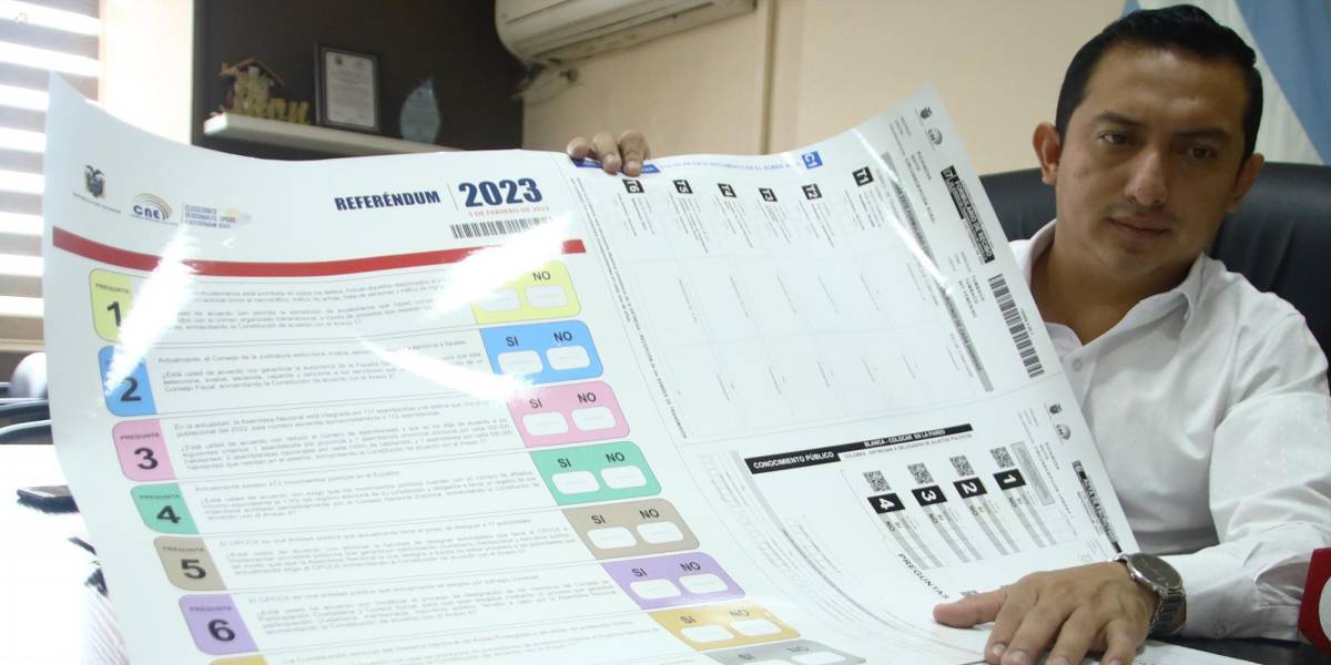Consulta popular 2023: cómo marcar bien la papeleta si no quiere anular su voto