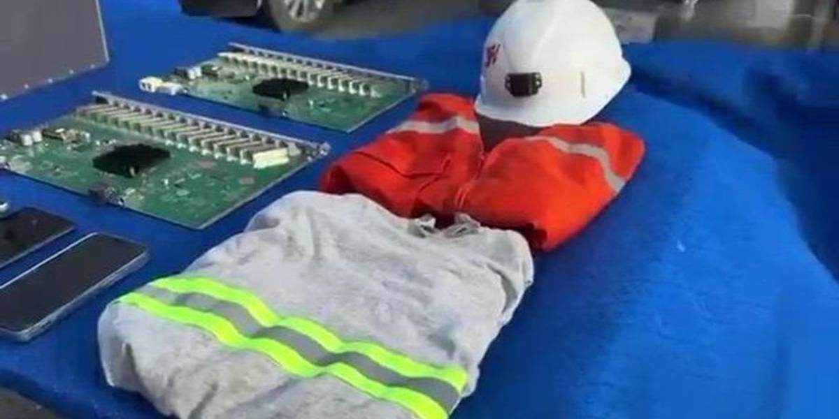 Una banda de ladrones que usaba uniformes de CNT fueron capturados en Guayaquil