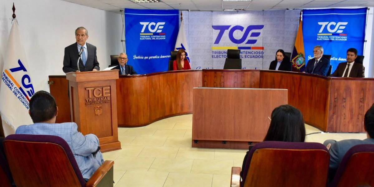 Elecciones Ecuador 2025 | El Tribunal Contencioso Electoral pide al CNE tomar acciones contra los discursos de odio de candidatos