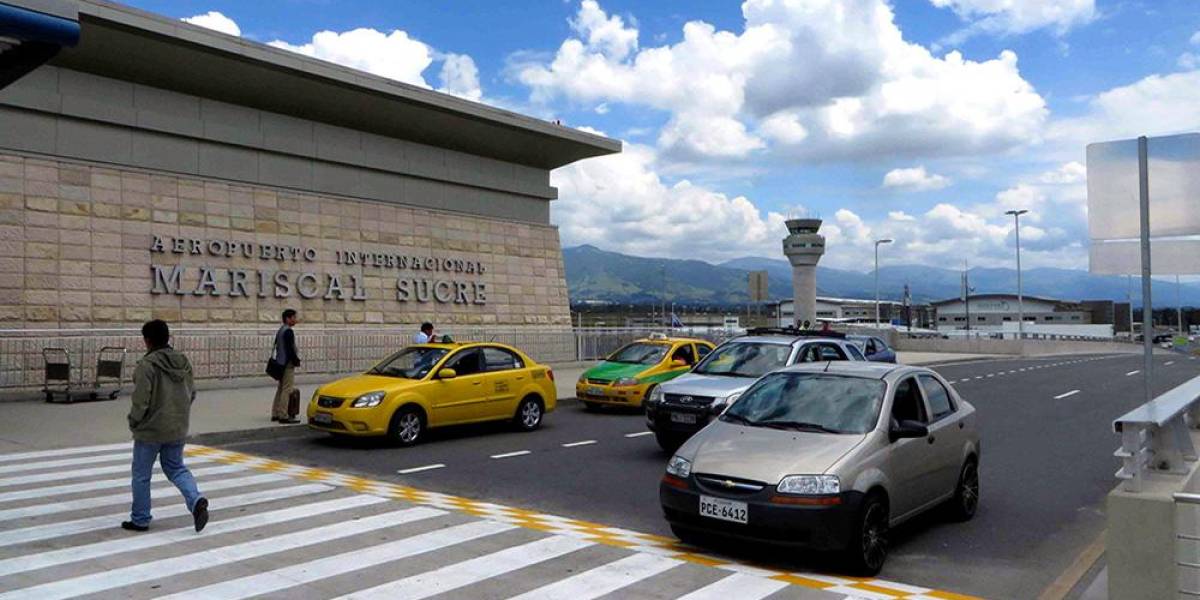 Vías hacia el Aeropuerto de Quito funcionarán en un sentido, este domingo 31 de julio