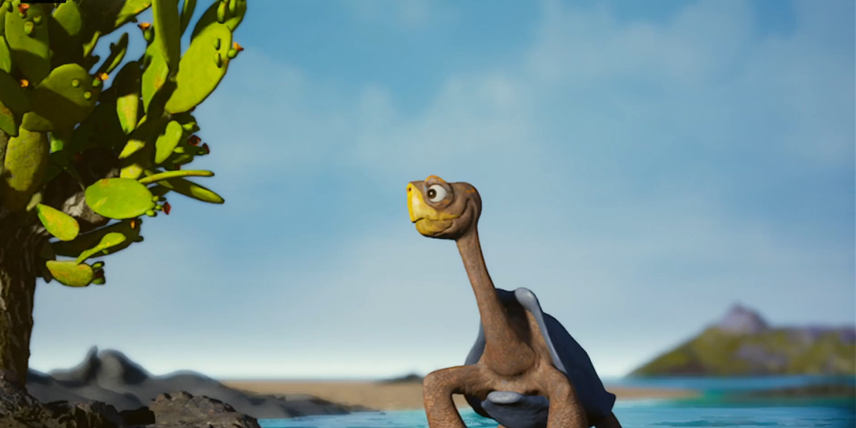 El Solitario George de Galápagos vuelve a la vida en un corto animado del ecuatoriano Dorian Cambi