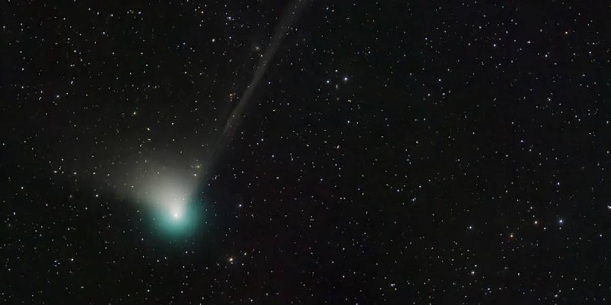 ¿Desde qué plataformas de Internet se podrá observar el paso del raro cometa verde en Ecuador?