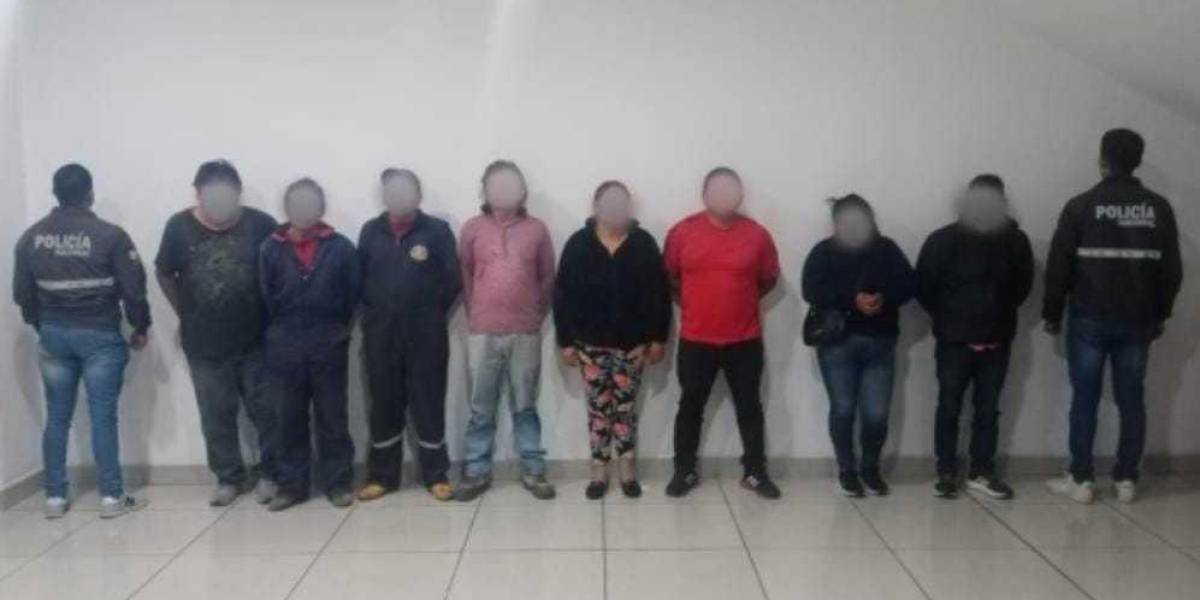 Una banda dedicada al robo de vehículos fue desarticulada en Quito