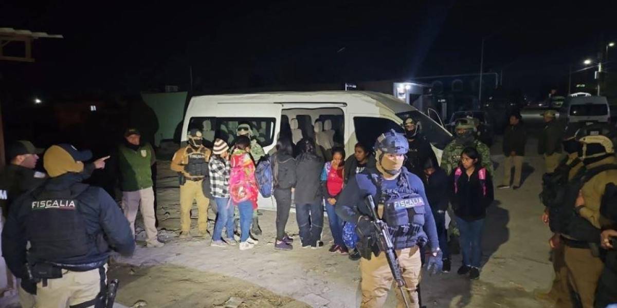 Fuerzas Armadas de México rescatan a migrantes ecuatorianos y de otras nacionalidades en Tamaulipas