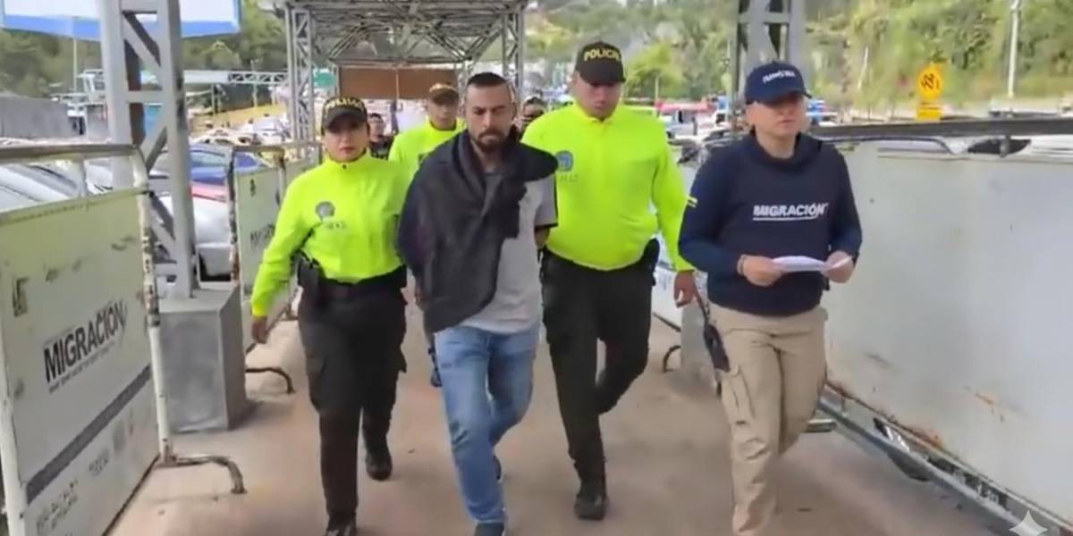 Alias Caleño, del Clan del Golfo, fue entregado a Colombia