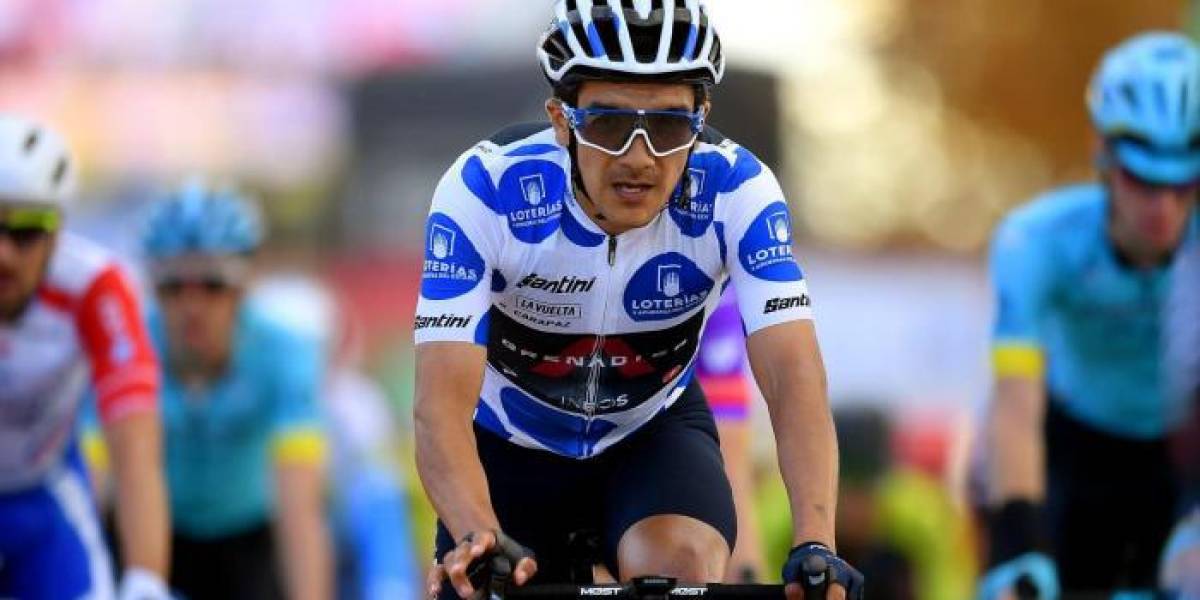 Richard Carapaz es el nuevo líder de la montaña en la Vuelta a España