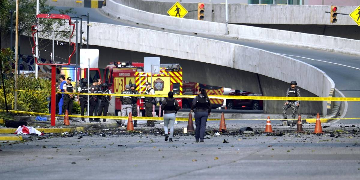 Explosivos, placas falsas y represalias: lo que se sabe del atentado en Guayaquil atribuido a Los Lobos