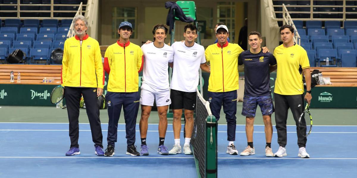 Copa Davis: Ecuador ya entrenó con equipo completo pensando en Grecia