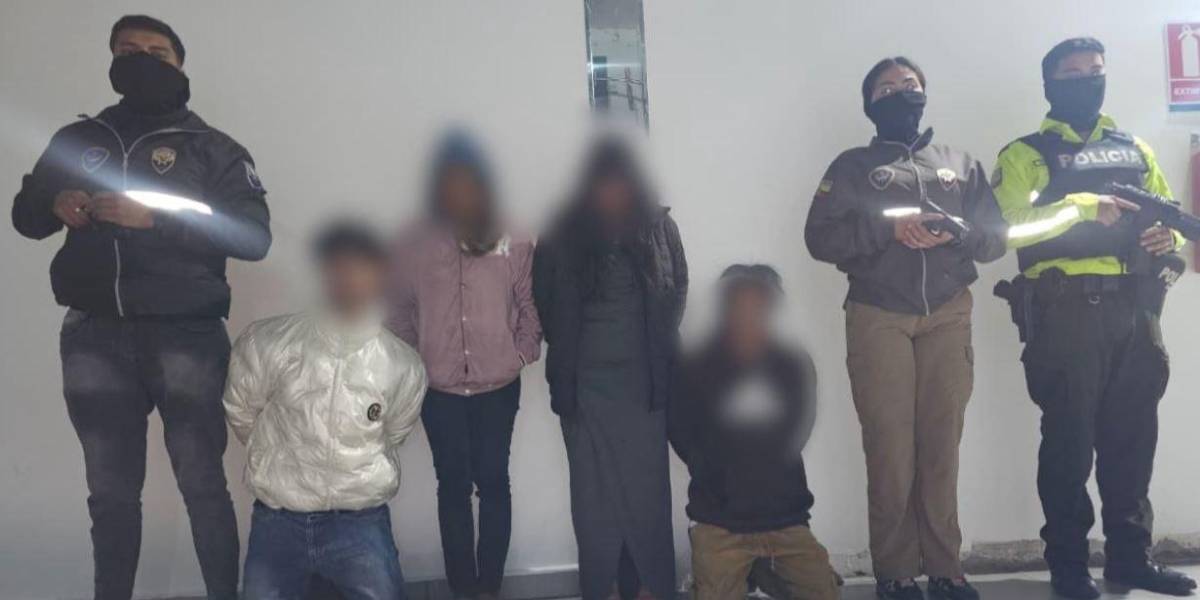 Cuatro presuntos microtraficantes de marihuana fueron detenidos en Quito