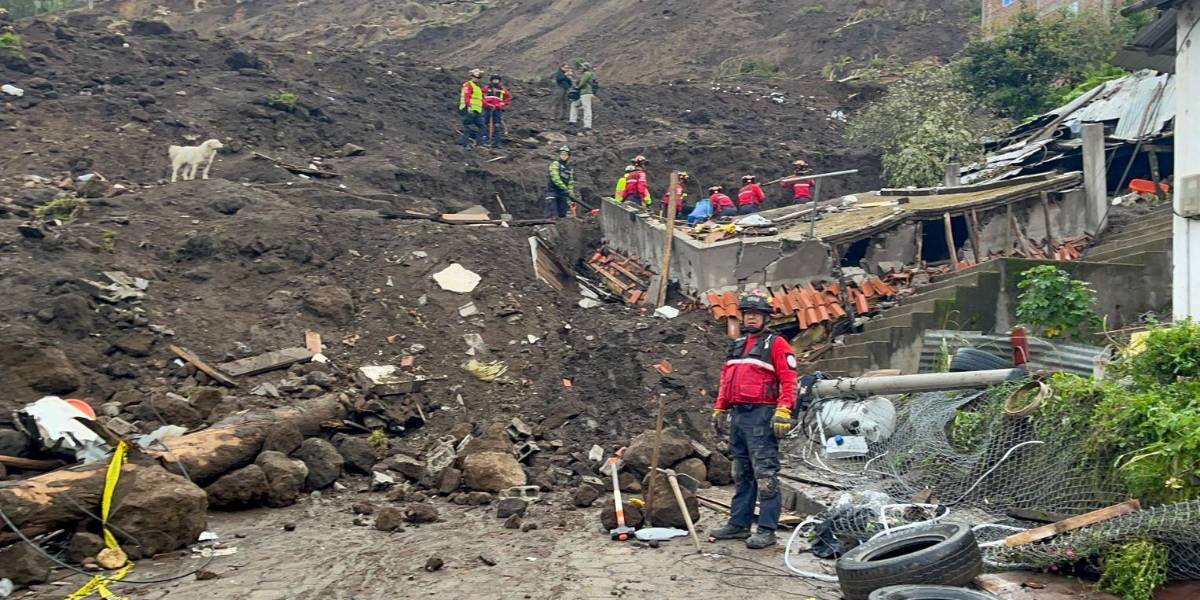 Deslave en Alausí: la cifra de fallecidos asciende a 49