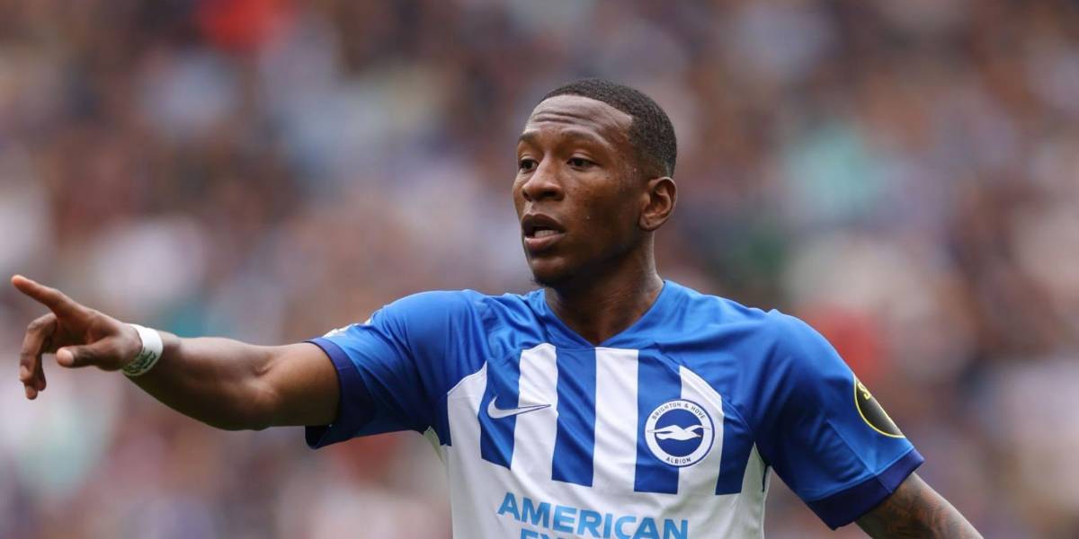 Pervis Estupiñán y su error que derivó en la goleada del Brighton por la Premier League