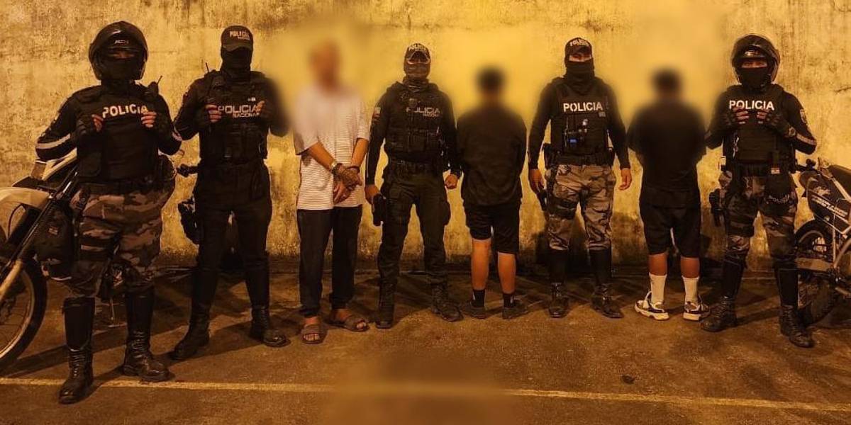 Un detenido y dos menores aislados, presuntos integrantes de Los Lobos, en Zamora Chinchipe