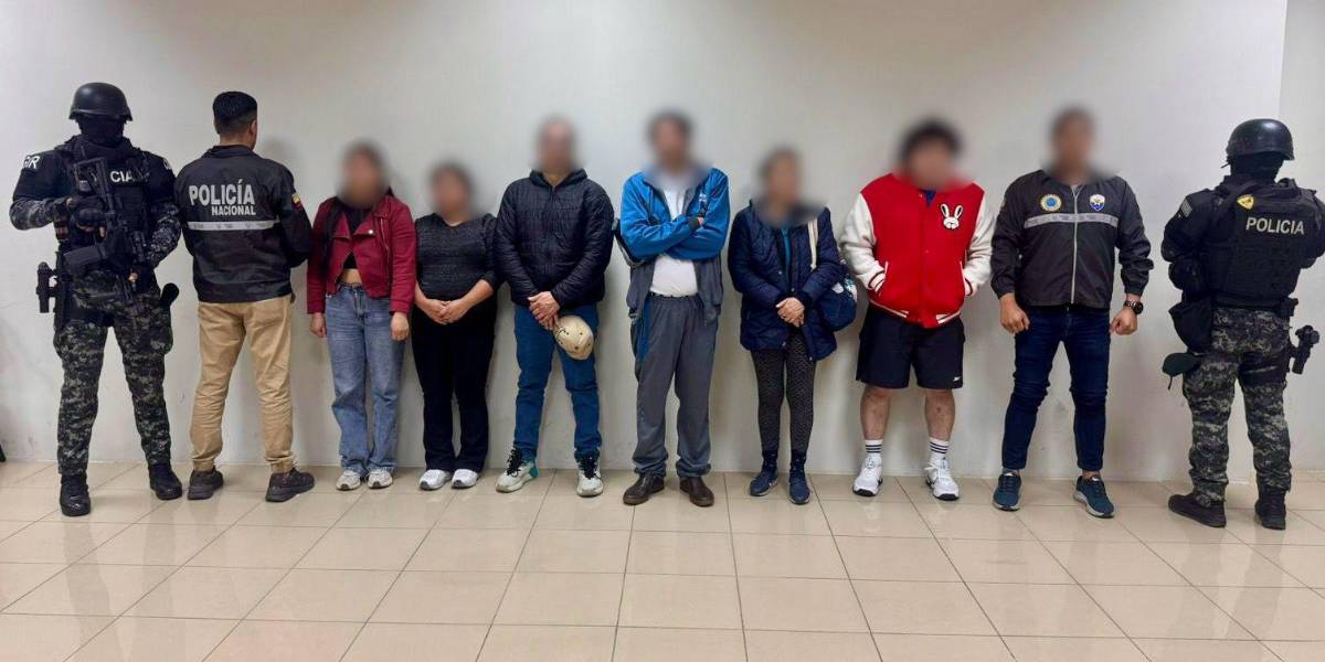 10 personas fueron detenidas en Loja y Cuenca, en medio de una investigación por trata de personas con fines de explotación sexual