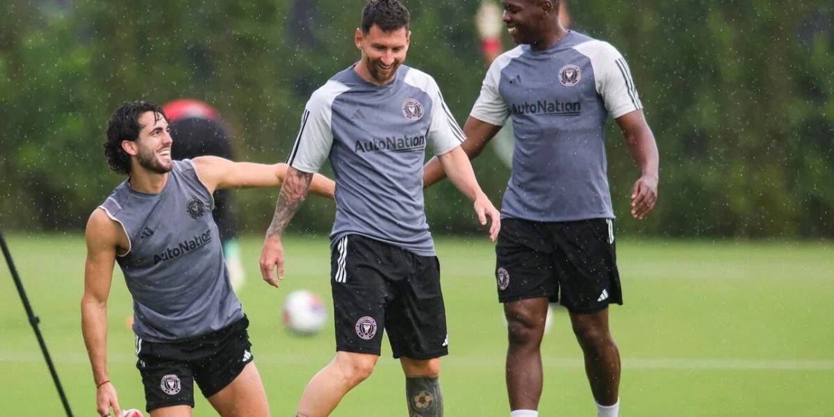 Lionel Messi tuvo un generoso gesto con Leonardo Campana, compañero en el Inter de Miami